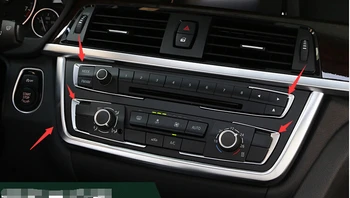 Yimaautotrims Dashboard Console Cover Trim 5 Pcs Fit For BMW 3 4 Series F30 F32 F34 320 420 2013 2014 Interior Chrome
Yimaautotrims Dashboard Console Cover Trim 5 Pcs Fit For BMW 3 4 Series F30 F32 F34 320 420 2013 2014 Interior Chrome