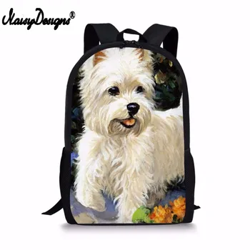 NOISYDESIGNS Dropshipping Backpack For Boys Unique Design Westie Dog Painting School Supplies Women Bags Men Laptop Rucksack
NOISYDESIGNS Dropshipping Backpack For Boys Unique Design Westie Dog Painting School Supplies Women Bags Men Laptop Rucksack