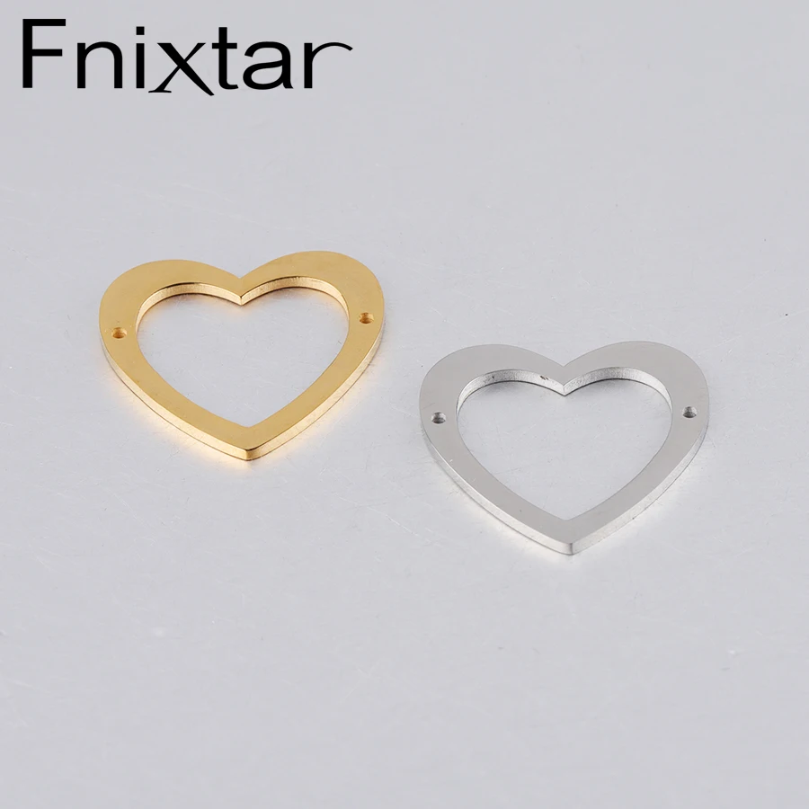 Fnixtar Mirror Polished Stainless Steel Hollow Heart Charms Jewelry Women DIY Love Heart Charm Pendants 23*23mm 20Piece/lot
Fnixtar Mirror Polished Stainless Steel Hollow Heart Charms Jewelry Women DIY Love Heart Charm Pendants 23*23mm 20Piece/lot