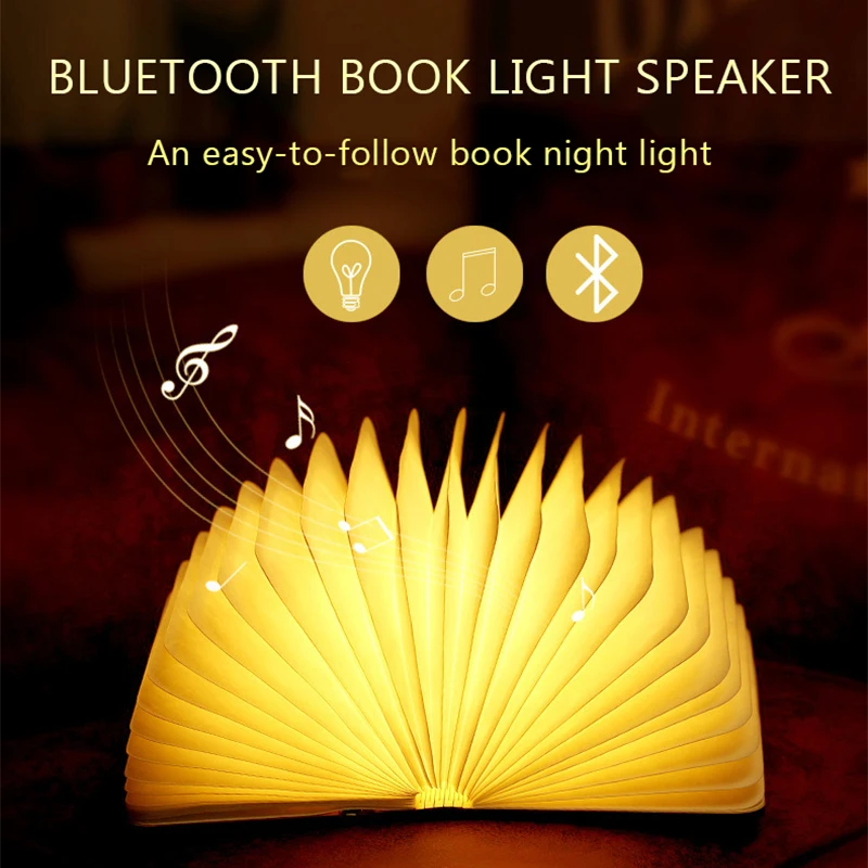 Portable LED Foldable Book Illuminate Toy Rechargeable Wooden Shape USB MINI kids Creative for Warm White Light
Portable LED Foldable Book Illuminate Toy Rechargeable Wooden Shape USB MINI kids Creative for Warm White Light