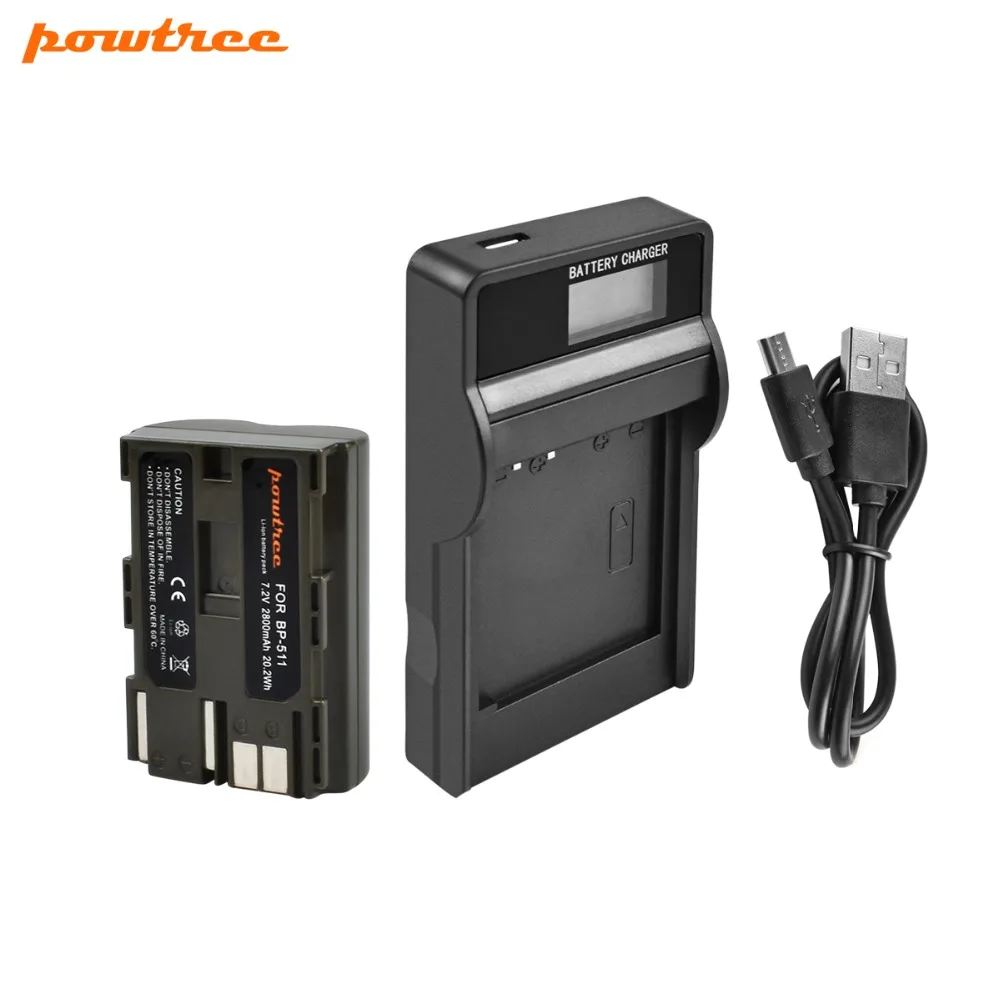 Turpow For Canon 7.2V 2800mAh BP511A BP-511A BP 511A BP 511 BP-511 BP511 Camera Battery + LCD Charger For EOS 300D 50D 40D 5D
Turpow For Canon 7.2V 2800mAh BP511A BP-511A BP 511A BP 511 BP-511 BP511 Camera Battery + LCD Charger For EOS 300D 50D 40D 5D