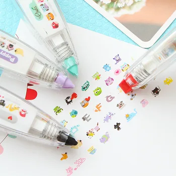 2pcs cute Kawaii Animals Press Type Decorative Correction Tape Diary Stationery School Supply
2pcs cute Kawaii Animals Press Type Decorative Correction Tape Diary Stationery School Supply