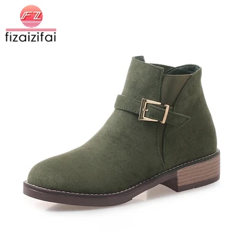 Coolcept 4 Colors Women Ankle Boots Metal Buckle Shoes Woman Fur Winter Warm Short Boots Fashion Simple Ladies S Size 33-43
Coolcept 4 Colors Women Ankle Boots Metal Buckle Shoes Woman Fur Winter Warm Short Boots Fashion Simple Ladies S Size 33-43