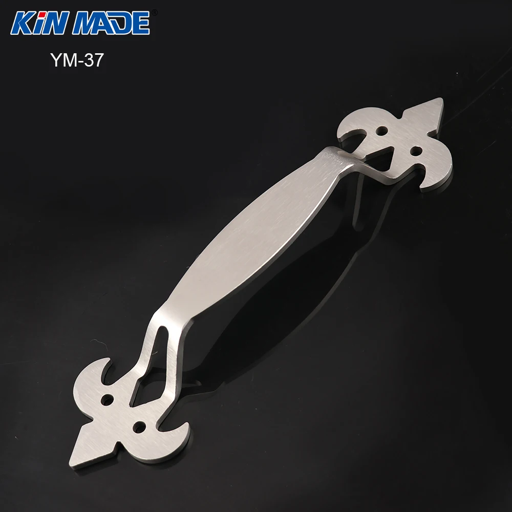 KIN MADE Sliding Barn Door Handle Wood Door Cast Iron Pull Gate Cabinet Brushed Nickel
KIN MADE Sliding Barn Door Handle Wood Door Cast Iron Pull Gate Cabinet Brushed Nickel