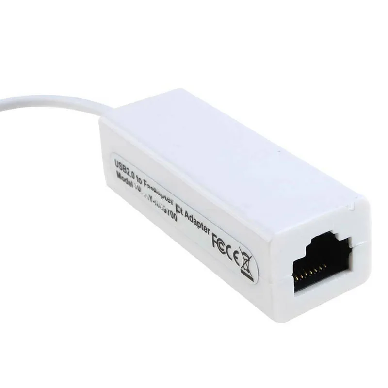USB 2.0 to RJ45 Ethernet Lan Adapter 10/100Mbps fast Networks Adapters for Win 7/8/10 TU-shop
USB 2.0 to RJ45 Ethernet Lan Adapter 10/100Mbps fast Networks Adapters for Win 7/8/10 TU-shop