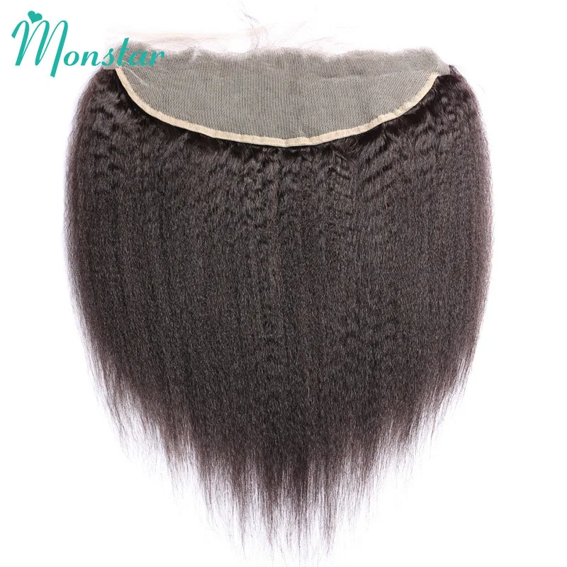 Monstar Brazilian Kinky Straight Frontal 13x4 Pre Plucked Full Ear to Ear Lace Frontal Closure Unprocessed Remy Hair Frontal
Monstar Brazilian Kinky Straight Frontal 13x4 Pre Plucked Full Ear to Ear Lace Frontal Closure Unprocessed Remy Hair Frontal
