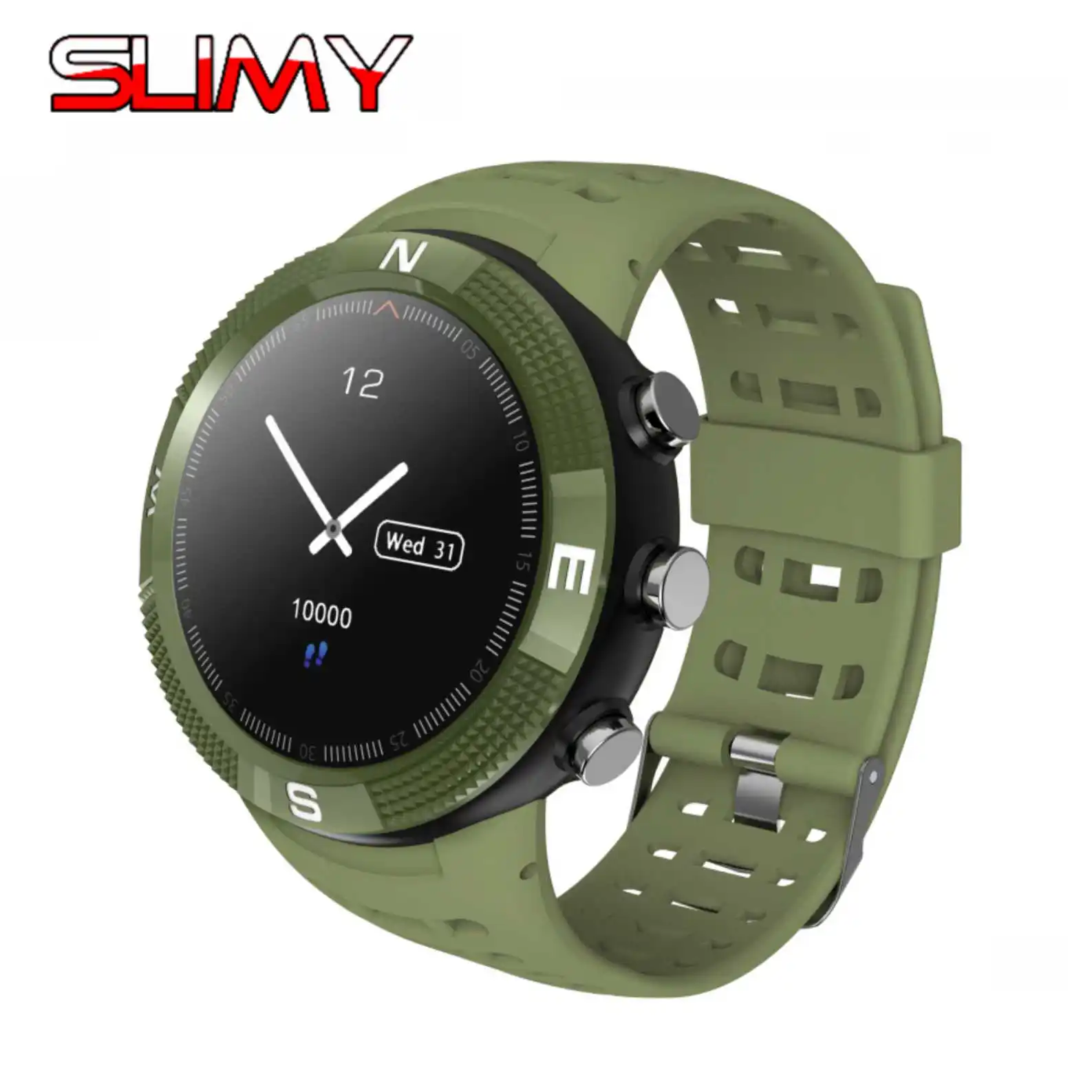 Slimy F18 Smart Watch Sports Bluetooth 4.2 IP68 Waterproof Call Message Reminder Pedometer Sleep Monitoring GPS Smartwatch
Slimy F18 Smart Watch Sports Bluetooth 4.2 IP68 Waterproof Call Message Reminder Pedometer Sleep Monitoring GPS Smartwatch