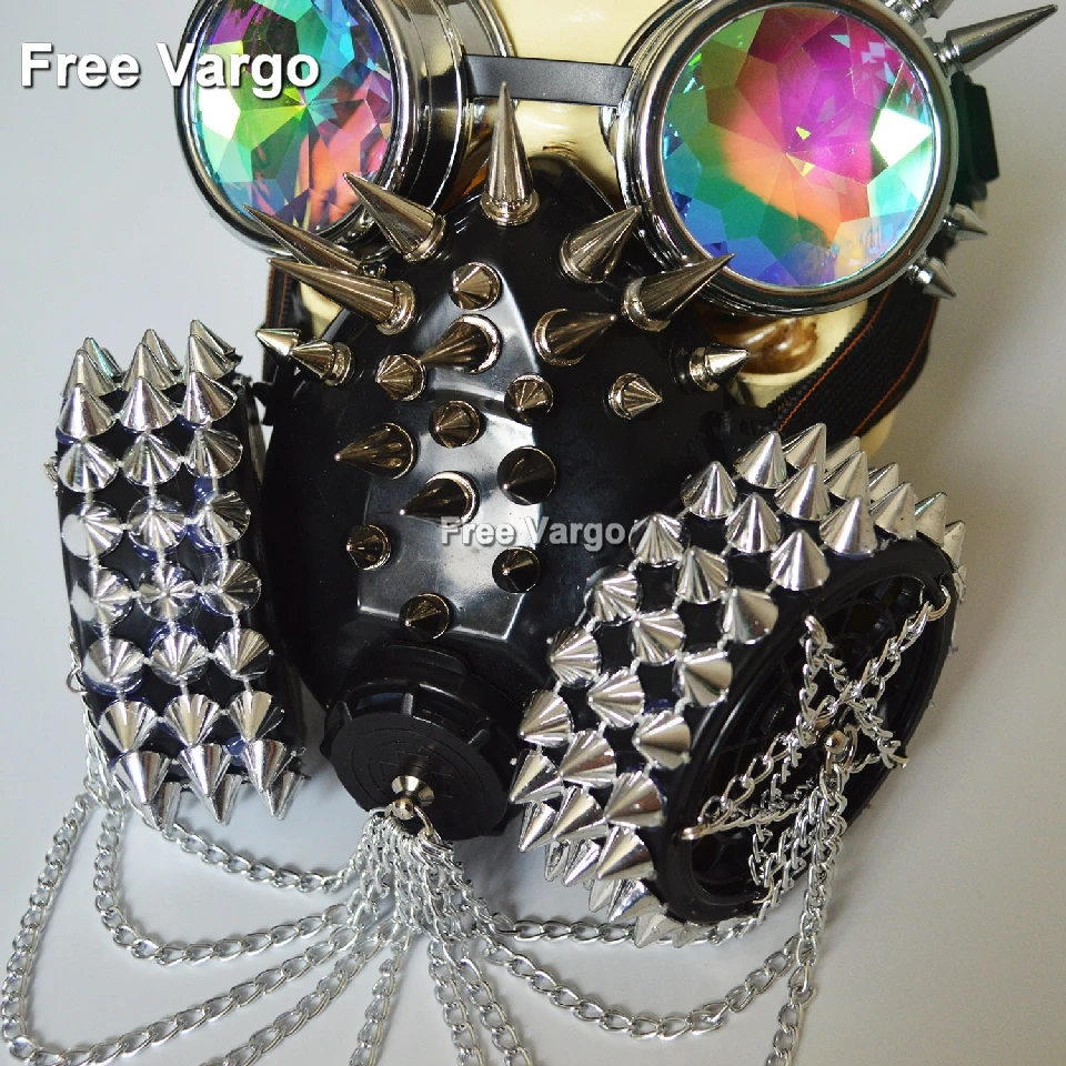 Holographic Rave Streampunk Burning Man Spike Mask Costume Summer Festival Clothes Outfits Gear Gas Mask By Knight Beauties
Holographic Rave Streampunk Burning Man Spike Mask Costume Summer Festival Clothes Outfits Gear Gas Mask By Knight Beauties