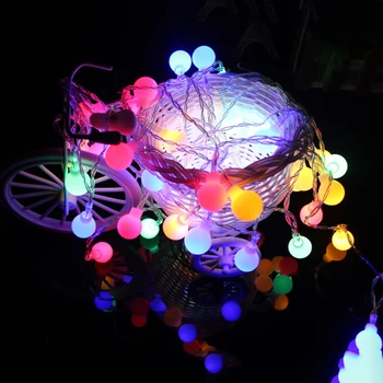 New 3M 20 LED/4M 40 LED/5M 50 LED Battery Power Ball Fairy String Light Romantic Holiday Lighting Home Garden Decor Lamp #250347
New 3M 20 LED/4M 40 LED/5M 50 LED Battery Power Ball Fairy String Light Romantic Holiday Lighting Home Garden Decor Lamp #250347