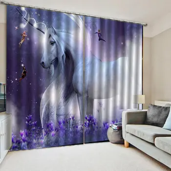 Window Drapes 150*166cm Trendy Living Room Bedroom BlackoutDreamy horse Prints Curtains Room 3d Curtain
Window Drapes 150*166cm Trendy Living Room Bedroom BlackoutDreamy horse Prints Curtains Room 3d Curtain