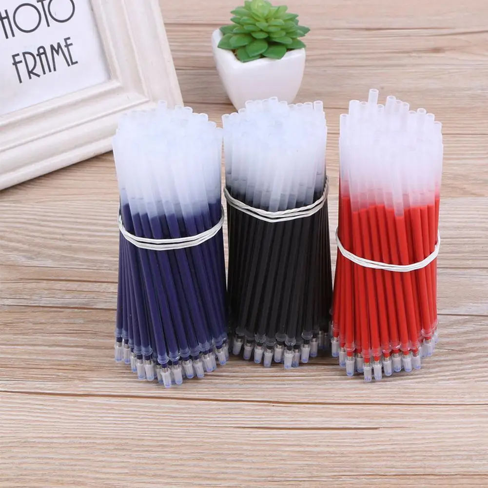 10pcs/lot 0.5mm Gel Pen Refills Set Stationery School Office Supplies Tool Black Blue Red Ink Rods For Neutral Gel Pen Refill
10pcs/lot 0.5mm Gel Pen Refills Set Stationery School Office Supplies Tool Black Blue Red Ink Rods For Neutral Gel Pen Refill