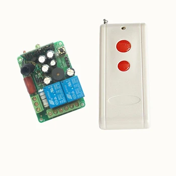 AC220V 2CH Wireless Remote Control Switch System teleswitch 1*Receiver +1Transmitters for Appliances Gate Garage Door
AC220V 2CH Wireless Remote Control Switch System teleswitch 1*Receiver +1Transmitters for Appliances Gate Garage Door