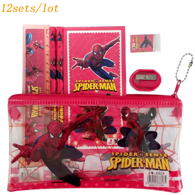 12sets/lot spiderman pencil case for children school supplies cute pencil case school stationery estojo escolar study supplies
12sets/lot spiderman pencil case for children school supplies cute pencil case school stationery estojo escolar study supplies