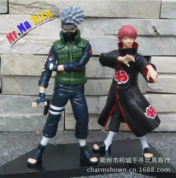 2pcs/set 16-18cm Naruto Hatake Kakashi / Sasori Action Figures Anime Pvc Brinquedos Collection Figures Toys
2pcs/set 16-18cm Naruto Hatake Kakashi / Sasori Action Figures Anime Pvc Brinquedos Collection Figures Toys