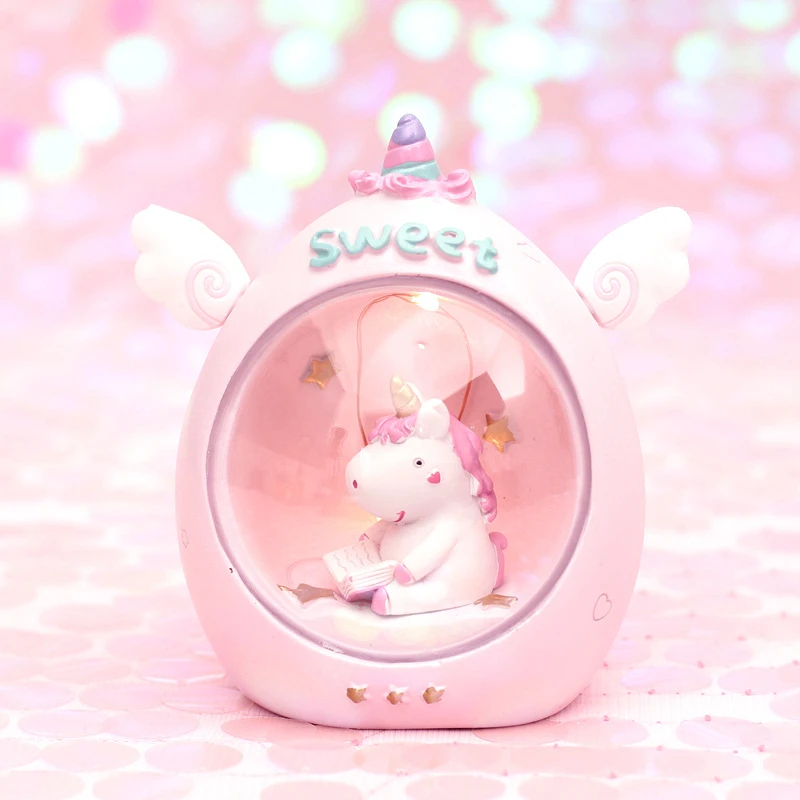 Nordic Cartoon Night Light Girls Room Decor Pink Unicorn Starlight Moon Lamp Illuminator Student Gift Night Lamp Luminaria
Nordic Cartoon Night Light Girls Room Decor Pink Unicorn Starlight Moon Lamp Illuminator Student Gift Night Lamp Luminaria