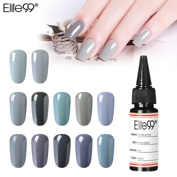 Elite99 30ml Gray Color UV Gel Nail Polish Semi Permanent Nail Polish Gel For Nail Art Nails Gel Lacquer Base Top Coat Needed
Elite99 30ml Gray Color UV Gel Nail Polish Semi Permanent Nail Polish Gel For Nail Art Nails Gel Lacquer Base Top Coat Needed
