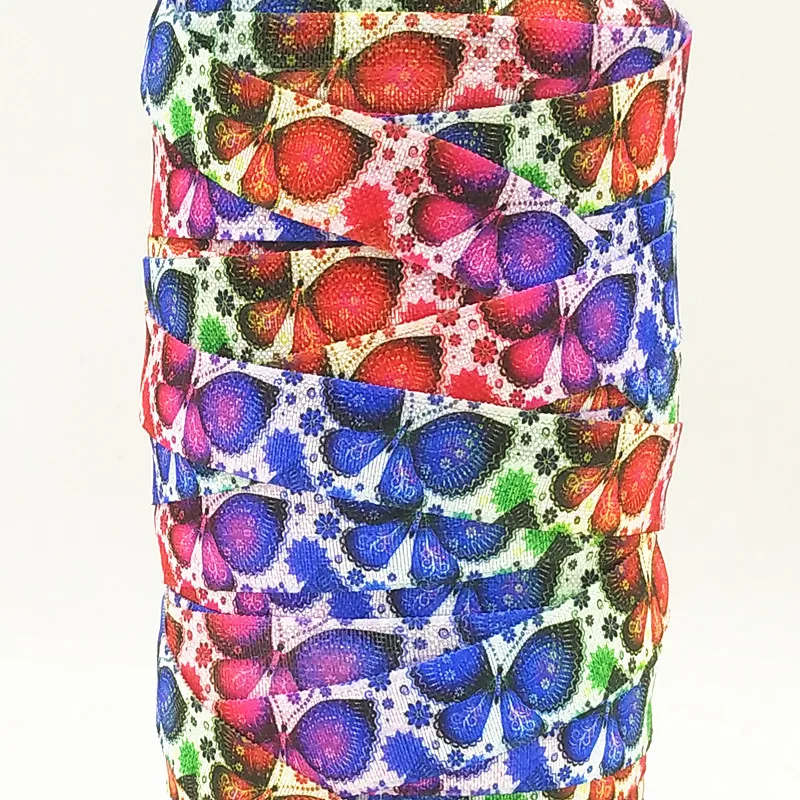 Q&N ribbon wholesale/OEM 5/8inch 16mm 160812038 butterfly printed folded over elastic FOE 50yds/roll free shipping
Q&N ribbon wholesale/OEM 5/8inch 16mm 160812038 butterfly printed folded over elastic FOE 50yds/roll free shipping