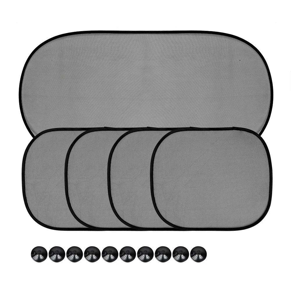 LEEPEE 5Pcs/Set Sunshade Car-styling Solar Protection Car Interior Product Exterior Accessories Window Screen Car Curtain Black
LEEPEE 5Pcs/Set Sunshade Car-styling Solar Protection Car Interior Product Exterior Accessories Window Screen Car Curtain Black