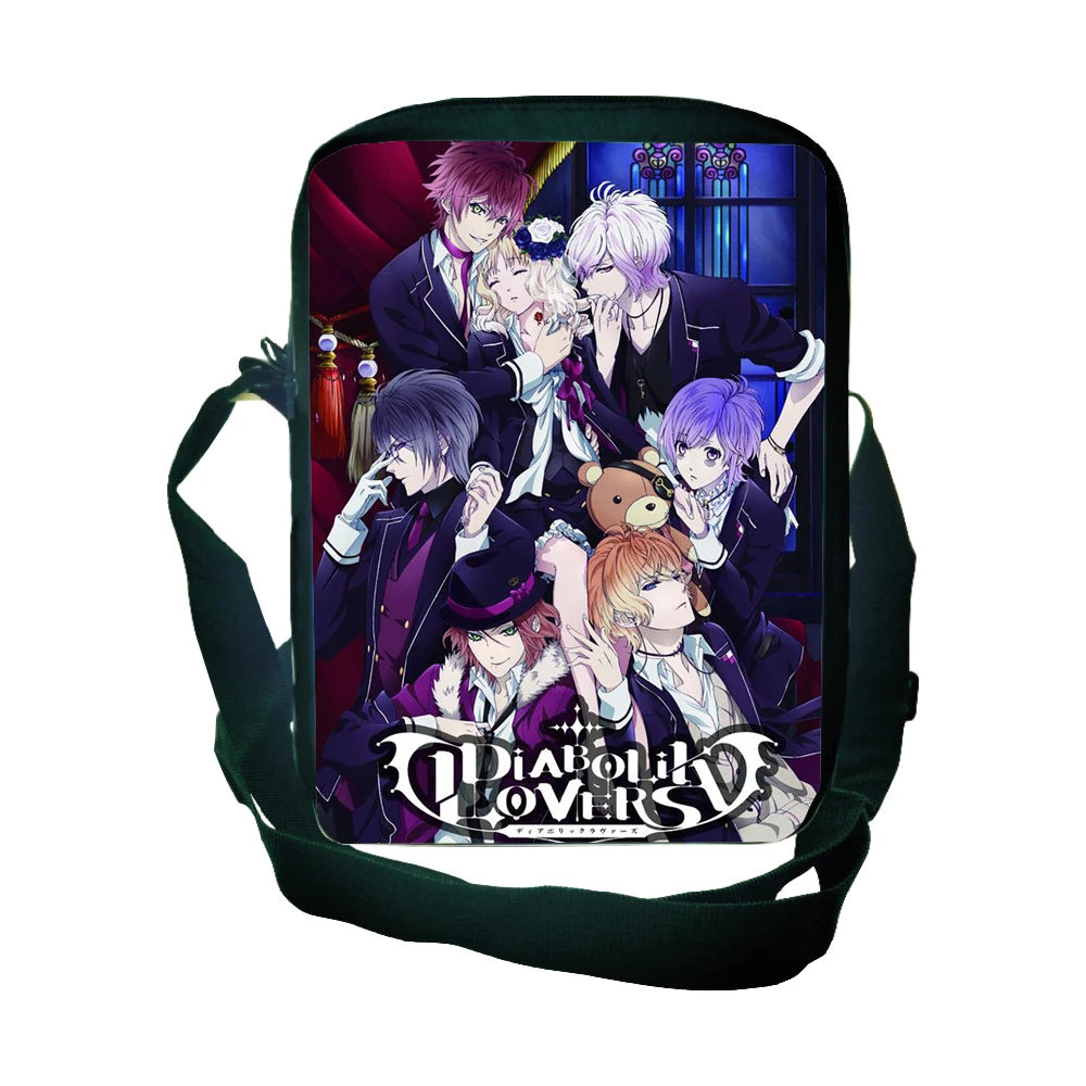 Cartoon DIABOLIK LOVERS Shoulder Bag Students Men Women Boys Girls Crossbody Bag Fashion New Beautiful Travel Shoulder Bag
Cartoon DIABOLIK LOVERS Shoulder Bag Students Men Women Boys Girls Crossbody Bag Fashion New Beautiful Travel Shoulder Bag