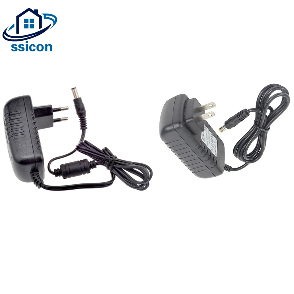 SSICON 5Pieces DC12V 2A Adapter AC100-240V Lighting Transformers Output DC12V 2A Power Supply EU AU US Plug For CCTV Camera
SSICON 5Pieces DC12V 2A Adapter AC100-240V Lighting Transformers Output DC12V 2A Power Supply EU AU US Plug For CCTV Camera