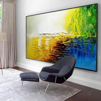Free new design 100% hand-painted abstract lake green reflection wall art without frame canvas.
Free new design 100% hand-painted abstract lake green reflection wall art without frame canvas.