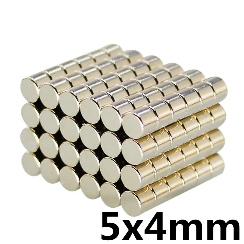 50pcs 5x4 mm N35 Super Strong Powerful Small Round Rare Earth Neodymium Magnets 5x4mm
50pcs 5x4 mm N35 Super Strong Powerful Small Round Rare Earth Neodymium Magnets 5x4mm