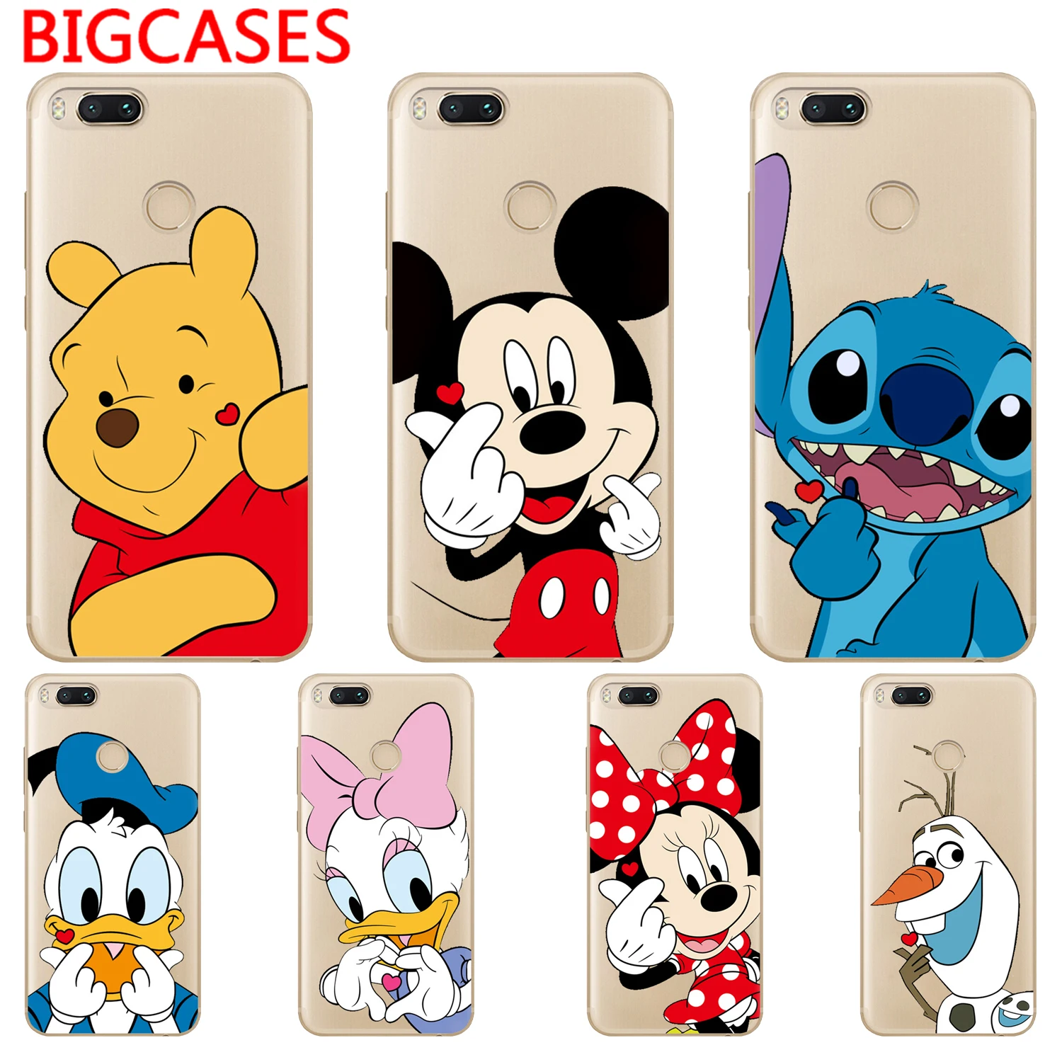 For Xiaomi Mi A1 Case Cover 5.5" Soft TPU Silicone Mi 5X Fundas Popular Cartoon Minnie Mickey Mouse Printed Protect Phone Shell
For Xiaomi Mi A1 Case Cover 5.5" Soft TPU Silicone Mi 5X Fundas Popular Cartoon Minnie Mickey Mouse Printed Protect Phone Shell