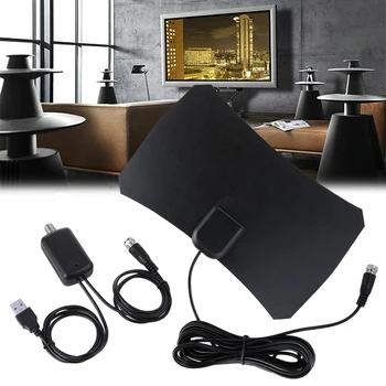 Mini 50 Miles Indoor Digital TV Antenna Signal Receiver Amplifier TV Antena HDTV Antennas Aerial
Mini 50 Miles Indoor Digital TV Antenna Signal Receiver Amplifier TV Antena HDTV Antennas Aerial