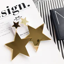 Fashion Drop Earrings For Show Women Double Star New Acrylic Dangle Earring Trendy Jewelry Dangle Earrings Party Female
Fashion Drop Earrings For Show Women Double Star New Acrylic Dangle Earring Trendy Jewelry Dangle Earrings Party Female