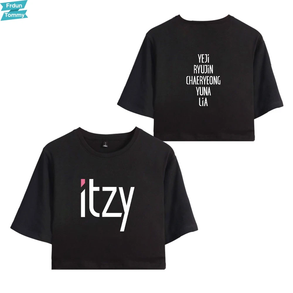 ITZY Fashion Printed Women Crop Tops Summer Short Sleeve Tshirts 2019 Hot Sale Trendy Streetwear Girls Sexy T Shirts
ITZY Fashion Printed Women Crop Tops Summer Short Sleeve Tshirts 2019 Hot Sale Trendy Streetwear Girls Sexy T Shirts