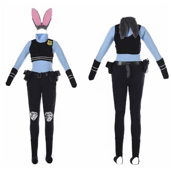 Movie Zootopia Zootropolis Judy Hopps Cosplay Costume Cop Police Uniform Rabbit Ears Full Set Fancy Dress
Movie Zootopia Zootropolis Judy Hopps Cosplay Costume Cop Police Uniform Rabbit Ears Full Set Fancy Dress