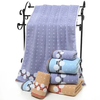 Fashion Dot Pattern Dyeing Thick Big Bath Towel 70x140cm/pc Quality Skin-care Combed Cotton Bath Towel Home/Travel Washcloth
Fashion Dot Pattern Dyeing Thick Big Bath Towel 70x140cm/pc Quality Skin-care Combed Cotton Bath Towel Home/Travel Washcloth