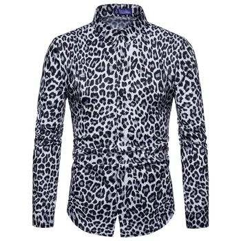 2019 Fashion Causal Leopard Print Men Shirt New Fashion Sexy Leopard Men Shirt Long Sleeve Leopard Print Printed Blouse Tops
2019 Fashion Causal Leopard Print Men Shirt New Fashion Sexy Leopard Men Shirt Long Sleeve Leopard Print Printed Blouse Tops