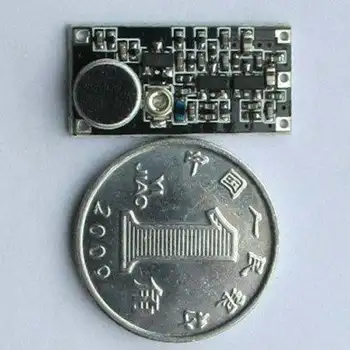 FM transmitter Module FM Audio Surveillance wireless microphone frequency: 85MHZ-115MHZ
FM transmitter Module FM Audio Surveillance wireless microphone frequency: 85MHZ-115MHZ