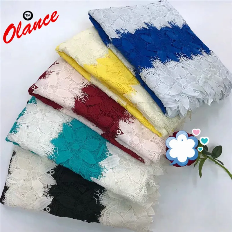 AJW36 Free Shipping simple style in Double Colors Design Water Soluble lace For Party Dress Multicolur Fabric
AJW36 Free Shipping simple style in Double Colors Design Water Soluble lace For Party Dress Multicolur Fabric