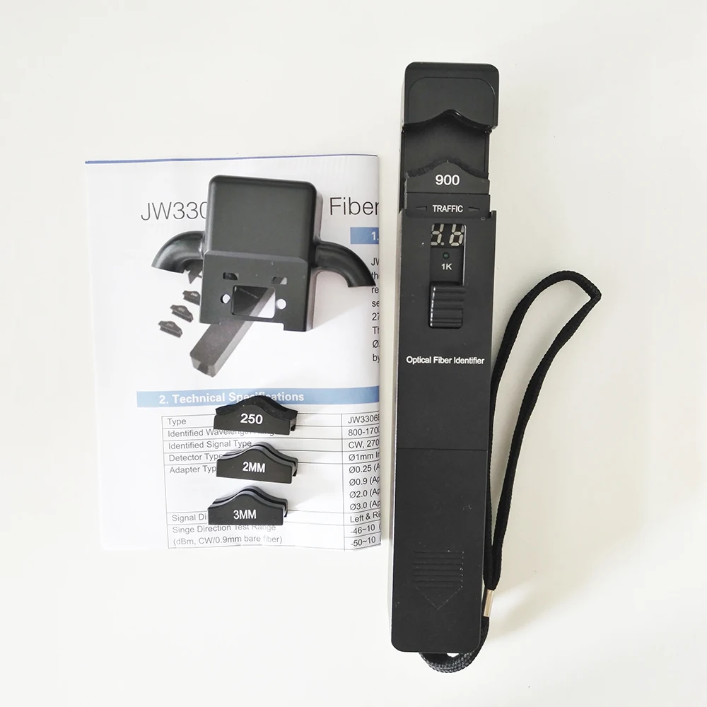 JW3306B Optical Fiber Traffic Identifier Fiber Optic Signal Field Identification
JW3306B Optical Fiber Traffic Identifier Fiber Optic Signal Field Identification