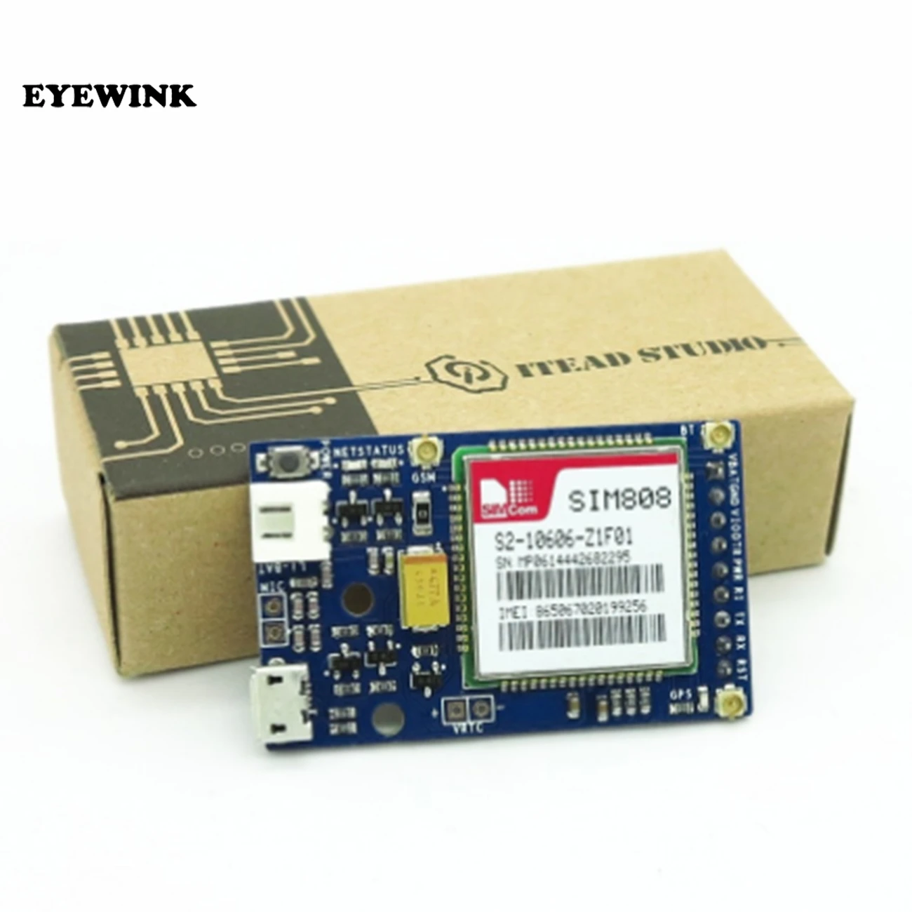 SIM808 module GPS GSM GPRS Module Integrated positioning SMS module with Bluetooth function
SIM808 module GPS GSM GPRS Module Integrated positioning SMS module with Bluetooth function