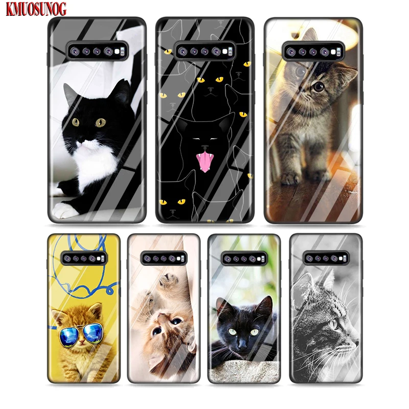 Black Silicone Case Black Cute Cat for Samsung Galaxy Note 10 9 8 Pro M30 M20 S10E S10 5G S9 S8 S7 Plus Cover
Black Silicone Case Black Cute Cat for Samsung Galaxy Note 10 9 8 Pro M30 M20 S10E S10 5G S9 S8 S7 Plus Cover