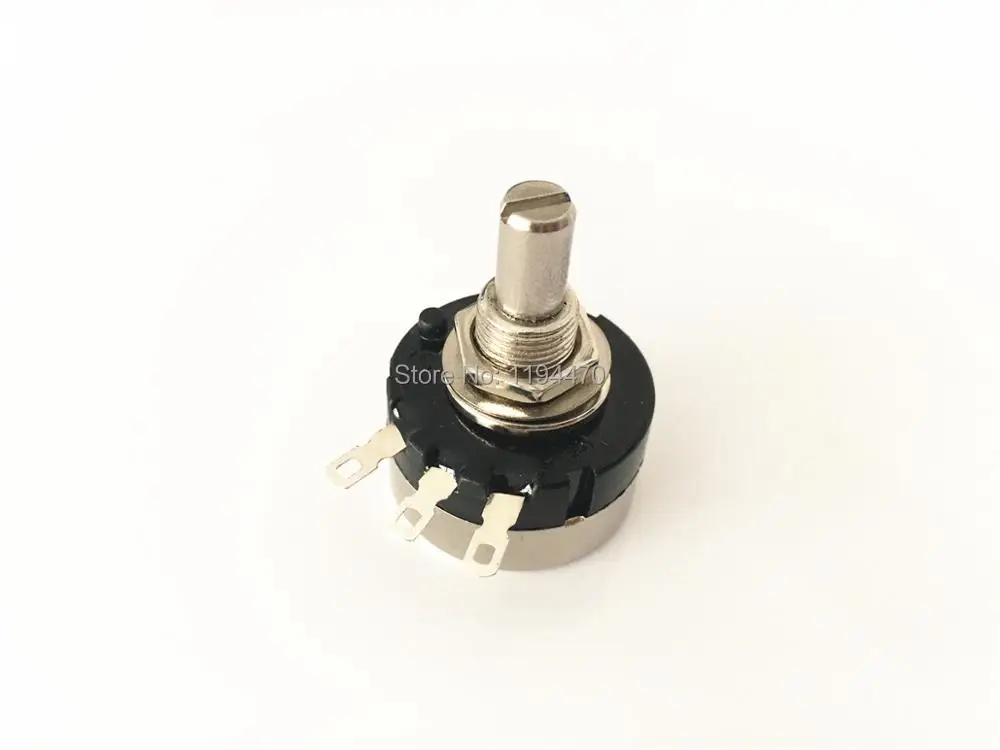 5pcs/Lot RV24YN 20S B504 500K Ohm Single Turn Carbon Film Rotary Taper Potentiometer Variable Resistor
5pcs/Lot RV24YN 20S B504 500K Ohm Single Turn Carbon Film Rotary Taper Potentiometer Variable Resistor