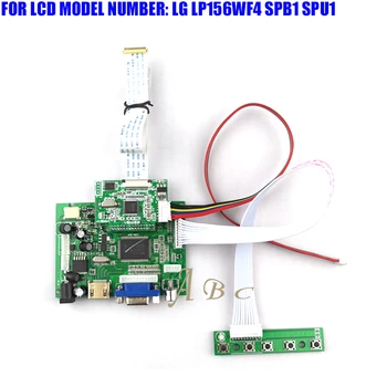 HDMI VGA 2AV Controller Board Module Kit for LG LP156WF4 SPB1 SPU1 15.6" 1920X1080 1080P 30Pin EDP 2 Lanes LCD Display Panel
HDMI VGA 2AV Controller Board Module Kit for LG LP156WF4 SPB1 SPU1 15.6" 1920X1080 1080P 30Pin EDP 2 Lanes LCD Display Panel