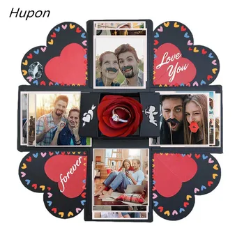 DIY Explosion Box Gift for Wedding Anniversary Paper Gift Boxes Scrapbook Photo Album Birthday Valentine's Day Gift 15*15*15cm
DIY Explosion Box Gift for Wedding Anniversary Paper Gift Boxes Scrapbook Photo Album Birthday Valentine's Day Gift 15*15*15cm