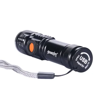 SKYWOLFEYE Zoom Torch T6 8000 LM LED Tactical Torch Police 3 Modes Flashlight
SKYWOLFEYE Zoom Torch T6 8000 LM LED Tactical Torch Police 3 Modes Flashlight