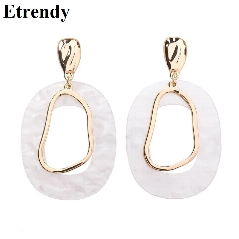 White Acrylic Geometric Drop Dangle Earrings For Women Statement Big Earrings 2020 Fashion Jewelry Party Accessories Bijoux
White Acrylic Geometric Drop Dangle Earrings For Women Statement Big Earrings 2020 Fashion Jewelry Party Accessories Bijoux
