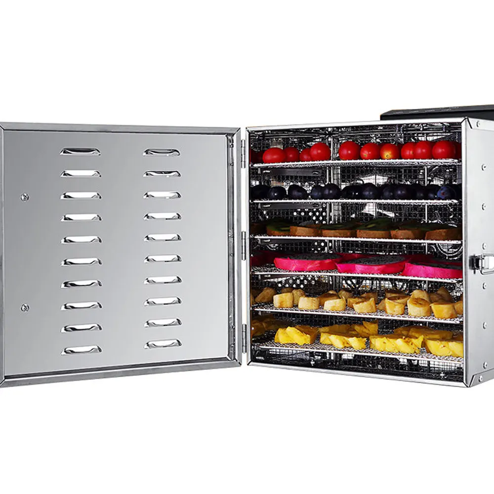 Customized 6 Trays Dehydrator Food Snacks Dehydration Dryer Machine Fruit Vegetable Herbs Bread Meat Drying Tool English panel
Customized 6 Trays Dehydrator Food Snacks Dehydration Dryer Machine Fruit Vegetable Herbs Bread Meat Drying Tool English panel