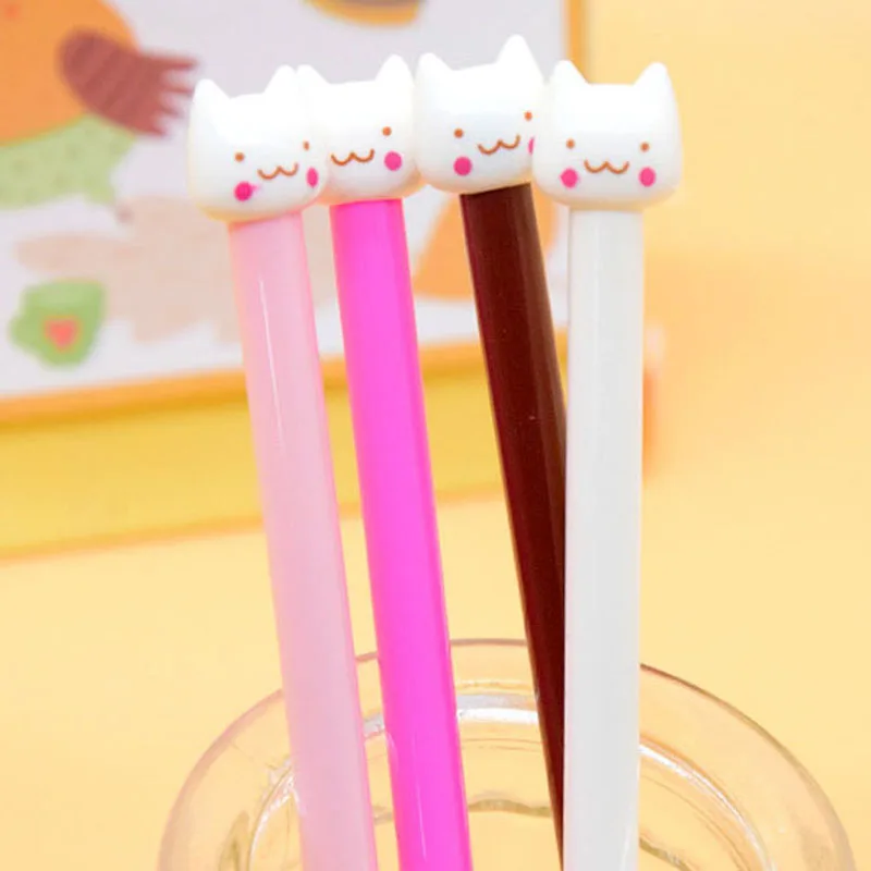 Kawaii Cat Pen Creative Cats Gel Pen Neutral Pens Writing Black,Blue, Red Ink 0.5mm Cute Stationery Gift Office School Supplies
Kawaii Cat Pen Creative Cats Gel Pen Neutral Pens Writing Black,Blue, Red Ink 0.5mm Cute Stationery Gift Office School Supplies