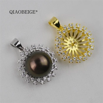 QIAOBEIGE charms for jewelry making supplies S925 Silver white color / gold pendant, DIY fittings handmade Glue Pearl component
QIAOBEIGE charms for jewelry making supplies S925 Silver white color / gold pendant, DIY fittings handmade Glue Pearl component