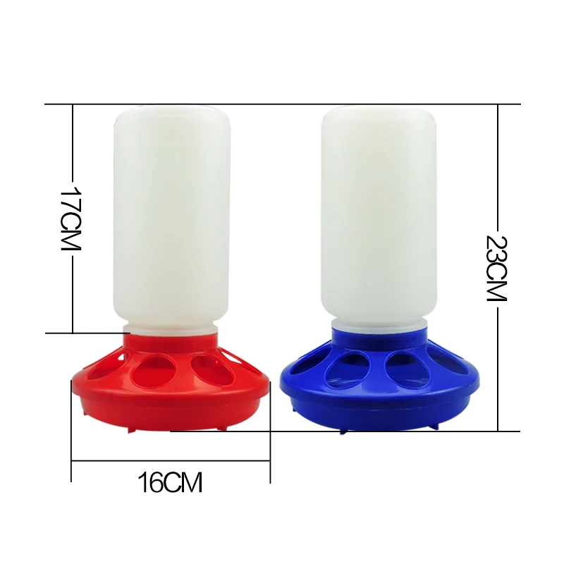 Chicken Poultry Feeder 1L Plastic Chick Feeding Bucket Farm Poultry Bird Durable Feeders Waterer Quart Feeding Equipment
Chicken Poultry Feeder 1L Plastic Chick Feeding Bucket Farm Poultry Bird Durable Feeders Waterer Quart Feeding Equipment