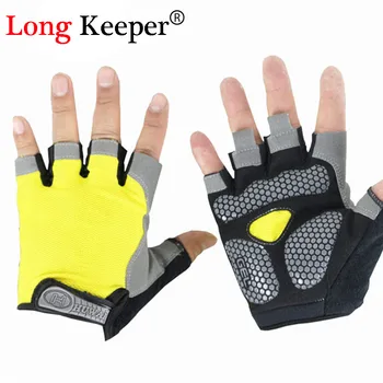 Long Keeper Men Hot Sales Gloves Semi fingerless Gloves for Fitness With Gel Padded Lycra Workout Mittens Outside Fitted GLK112
Long Keeper Men Hot Sales Gloves Semi fingerless Gloves for Fitness With Gel Padded Lycra Workout Mittens Outside Fitted GLK112