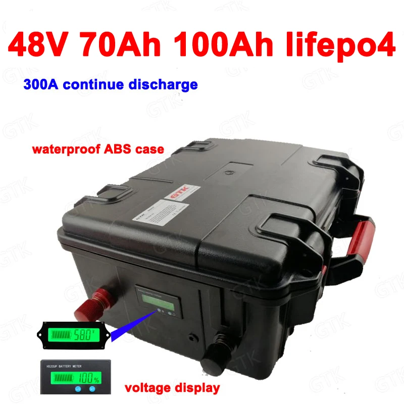 GTK водонепроницаемый 48 V 80Ah Lifepo4 48 v 100AH lifepo4 аккумулятор с системой управления для 4000 w 3000 w скутер велосипед Гольф Тележка RV велосипед + 10A зарядное устройство 
GTK водонепроницаемый 48 V 80Ah Lifepo4 48 v 100AH lifepo4 аккумулятор с системой управления для 4000 w 3000 w скутер велосипед Гольф Тележка RV велосипед + 10A зарядное устройство