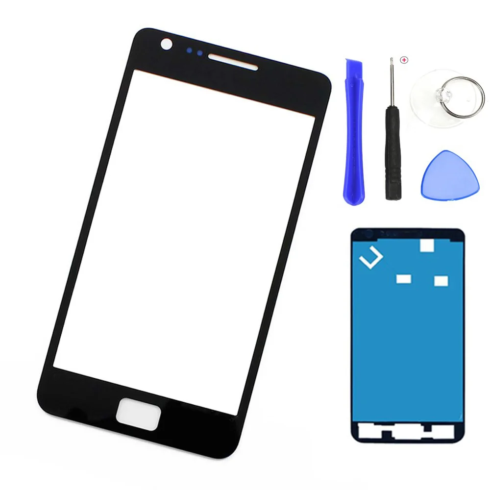 Replacement Outer Glass Lens For samsung S2 i9100 LCD Touch Screen Front Glass Outer Panel + Adhesive tools
Replacement Outer Glass Lens For samsung S2 i9100 LCD Touch Screen Front Glass Outer Panel + Adhesive tools